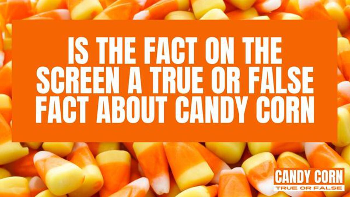 Candy Corn True Or False image number null